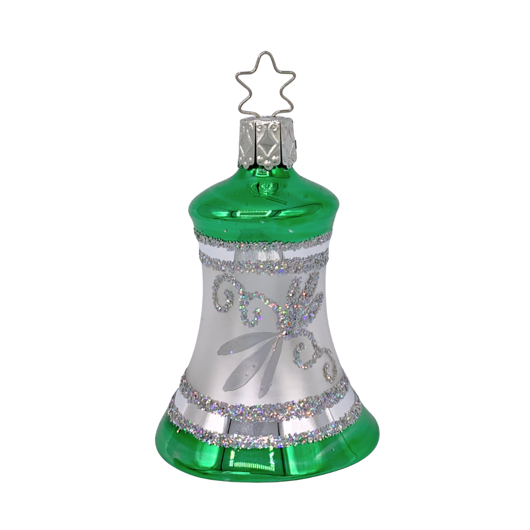 Green and Silver Bell by Inge Glas of Germany