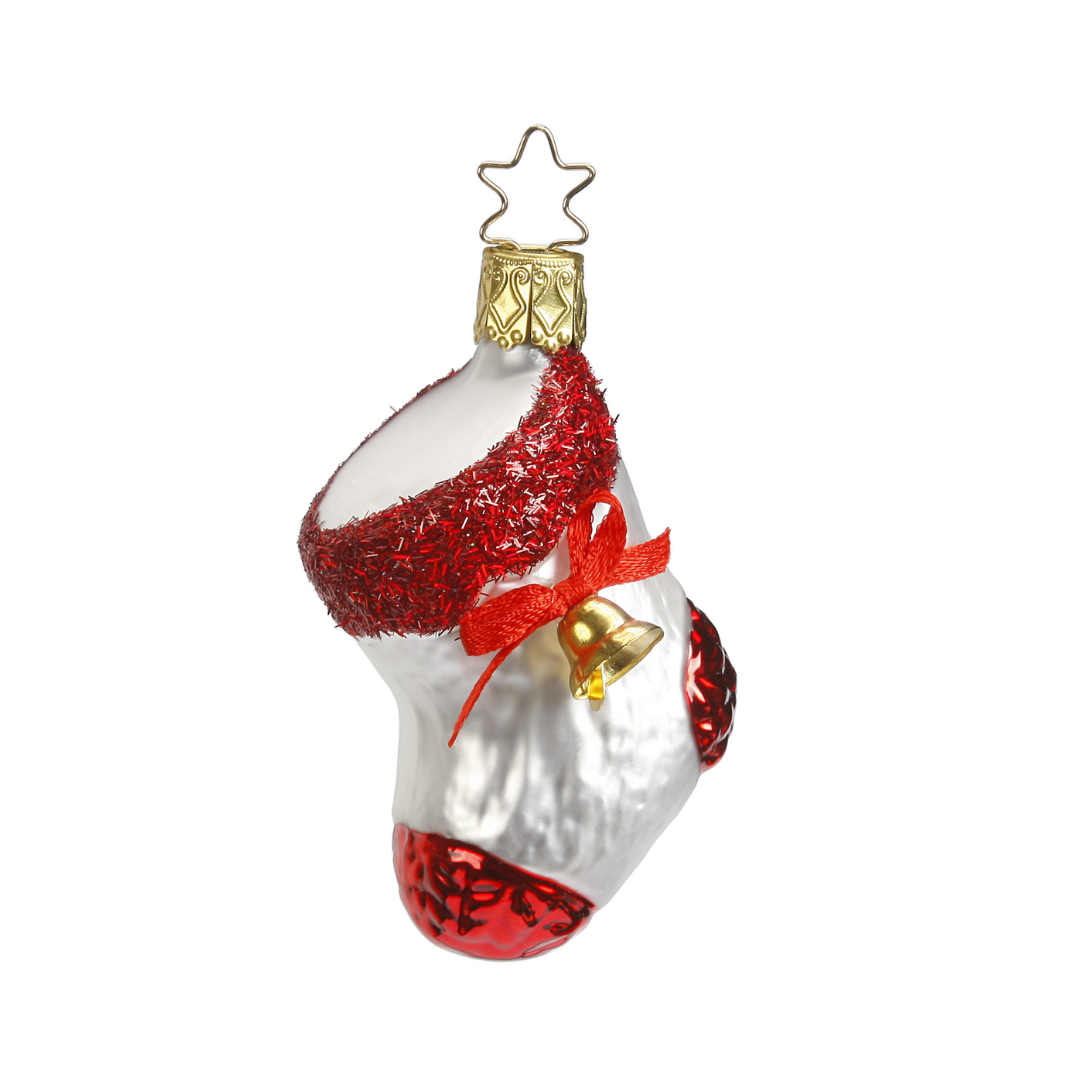 Baby's First Christmas 3rd Edition, 3 Piece Boxed Ornament Set by Inge Glas of Germany