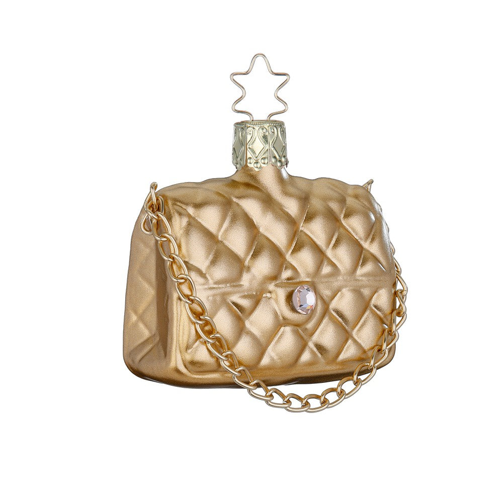 Golden Clutch by Inge Glas of Germany