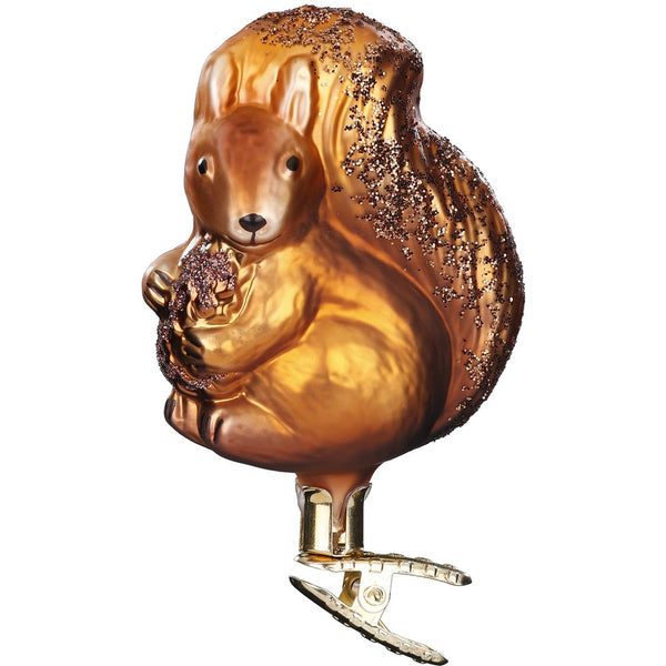 Squirrel on clip by Inge Glas of Germany