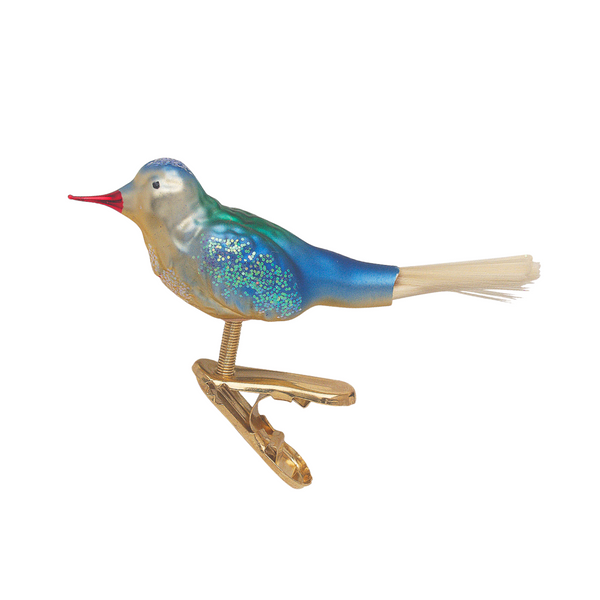 Bridal Collection Replacement Miniature, Bird, blue by Inge Glas of Germany