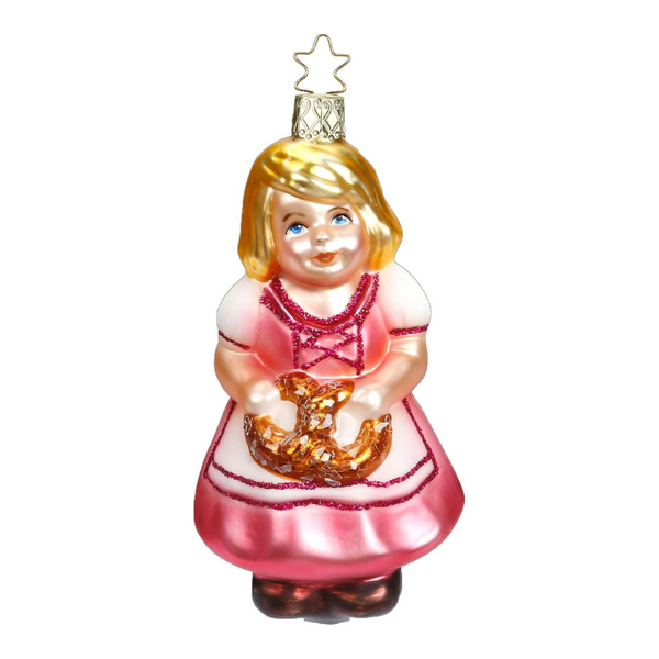 Maria pretzel, pink by Inge Glas of Germany