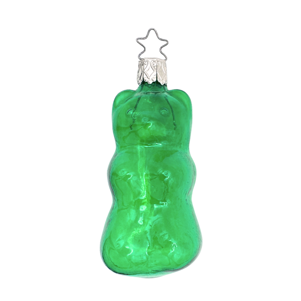 Gummy Bear, green clear by Inge Glas of Germany