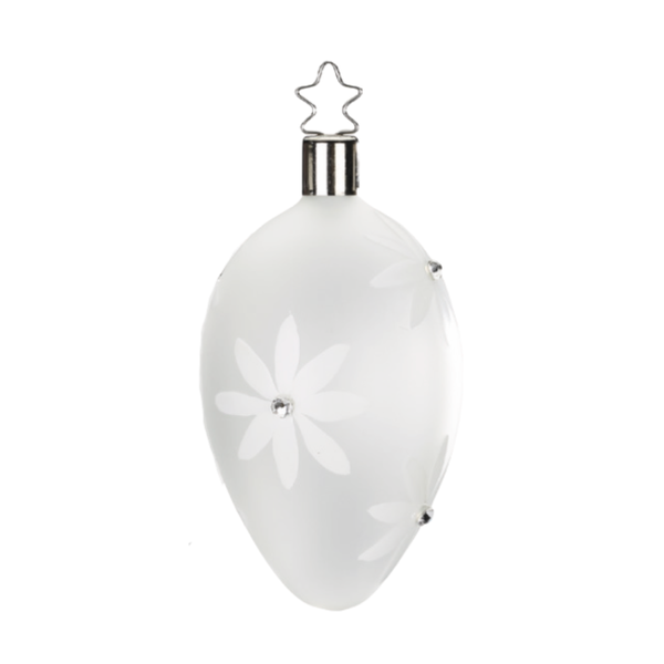 Delicacy Egg, 4.2" by Inge Glas of Germany
