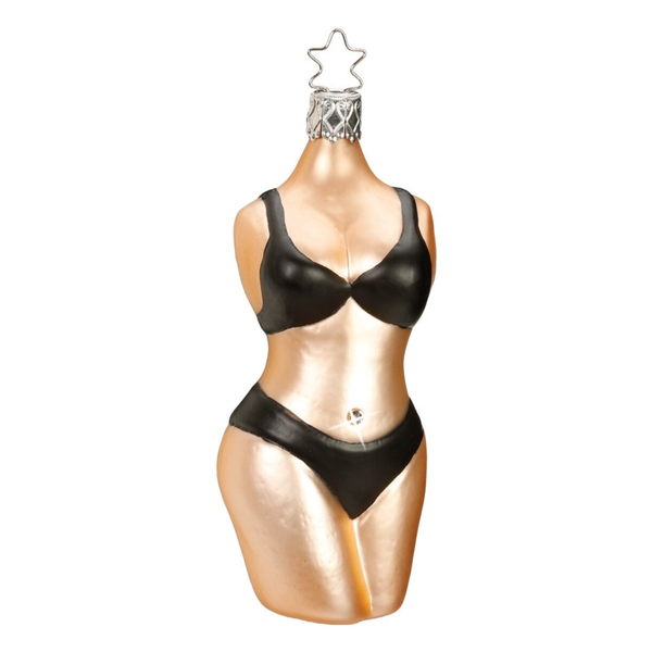Black Bikini Torso by Inge Glas of Germany