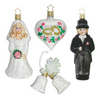 Wedding Day, Wood Boxed Four Piece Set by Inge Glas of Germany