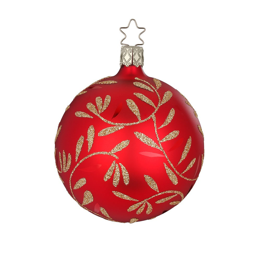 Delights Ball, red matte, 3.2