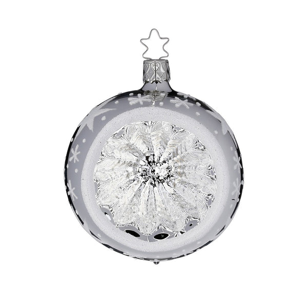 Sparkling Sky Reflector, silver shiny, 3.2" by Inge Glas of Germany