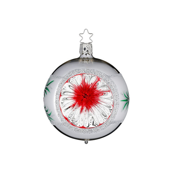 Fir Glow Reflector, silver shiny, 3.2" by Inge Glas of Germany