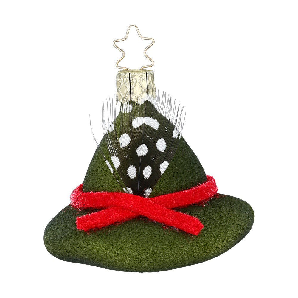 Forestry Hat with bow by Inge Glas of Germany