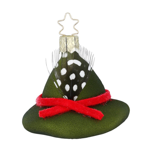 Forestry Hat with bow by Inge Glas of Germany