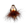Brownie Bird, on clip by Inge Glas of Germany