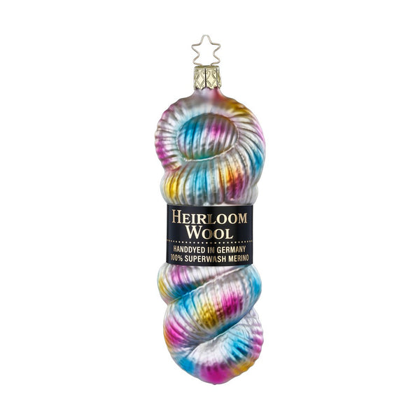 Hand dyed Yarn, colourful by Inge Glas of Germany