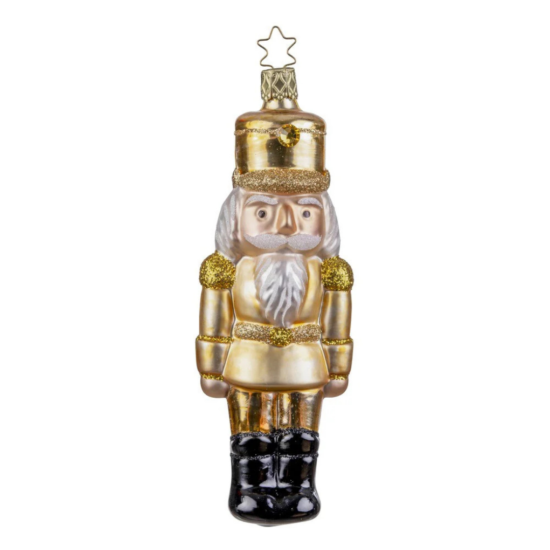 Golden Nutcracker by Inge Glas of Germany