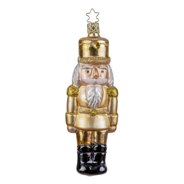 Golden Nutcracker by Inge Glas of Germany
