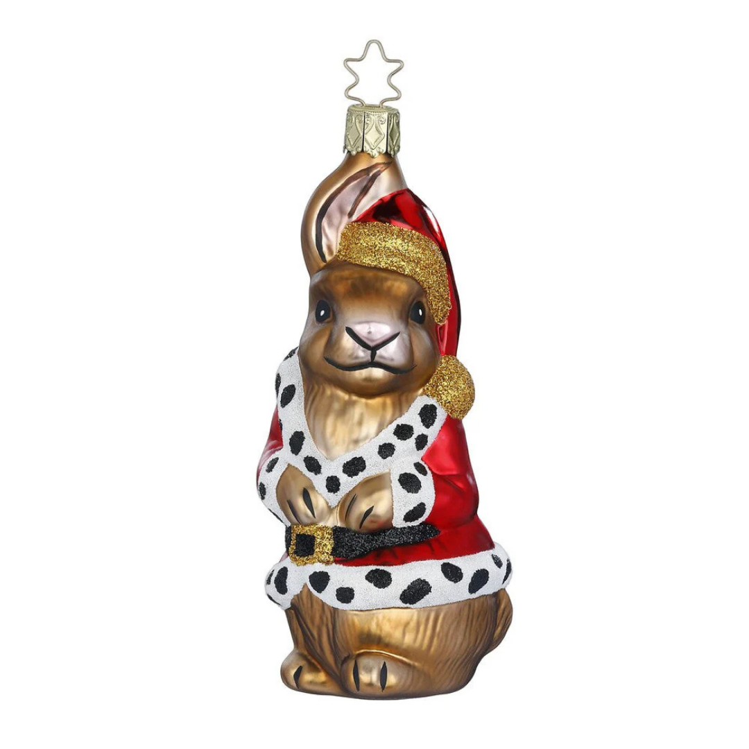 Santa Hare by Inge Glas of Germany
