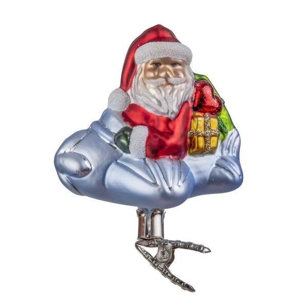 Jet Santa by Inge Glas of Germany