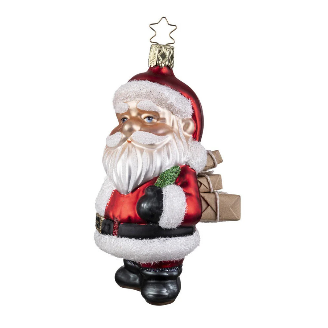 Gift Delivery Santa by Inge Glas of Germany