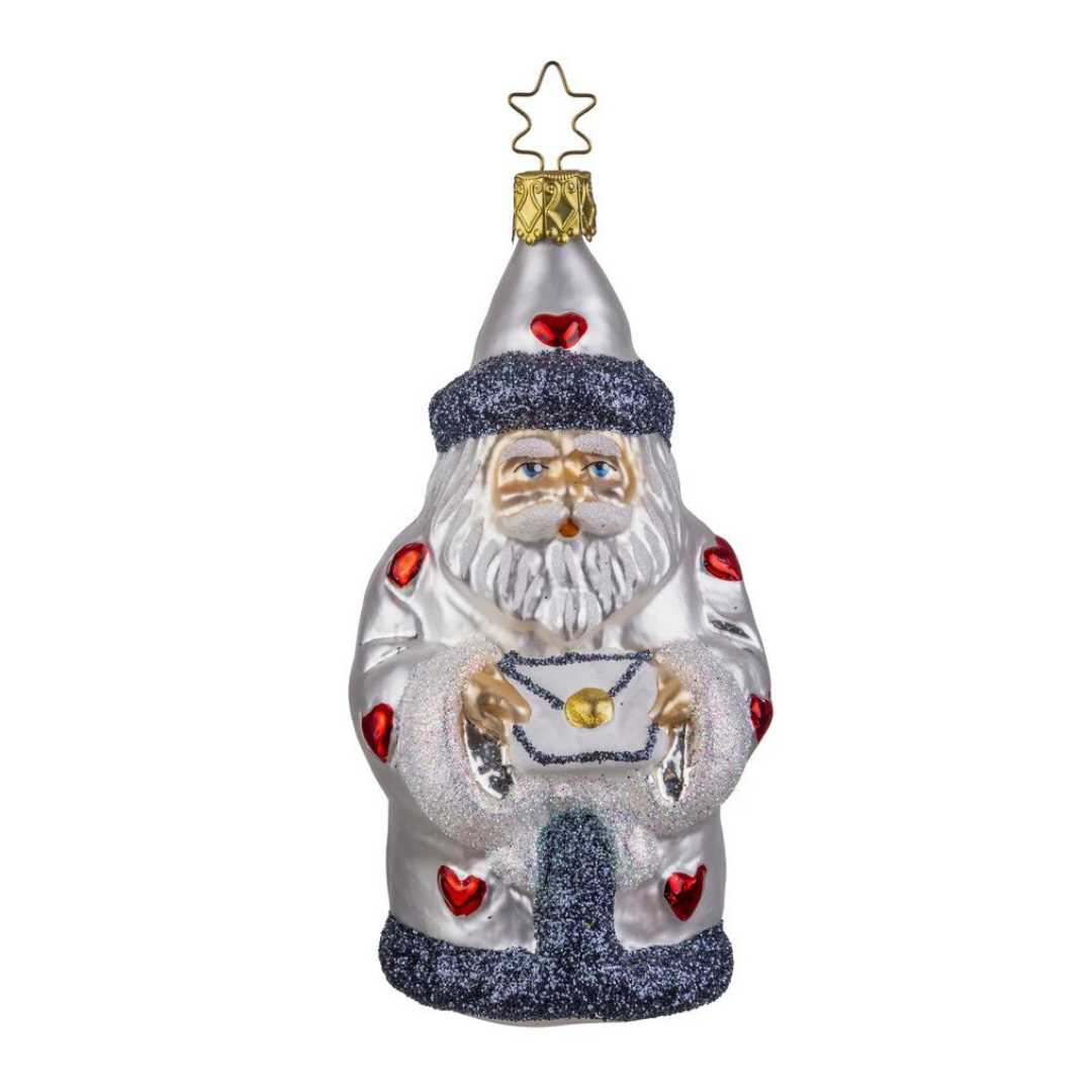 Santa in Love by Inge Glas of Germany
