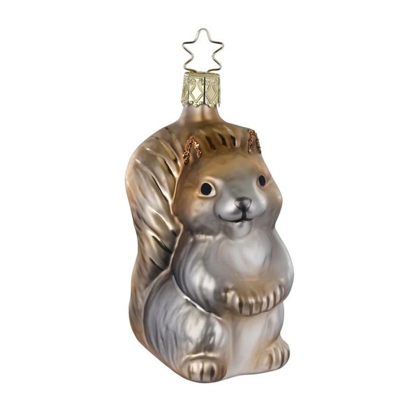 Grey Squirrel Ornament by Inge Glas of Germany