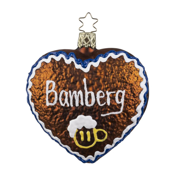 Gingerbread Heart, Bamberg by Inge Glas of Germany