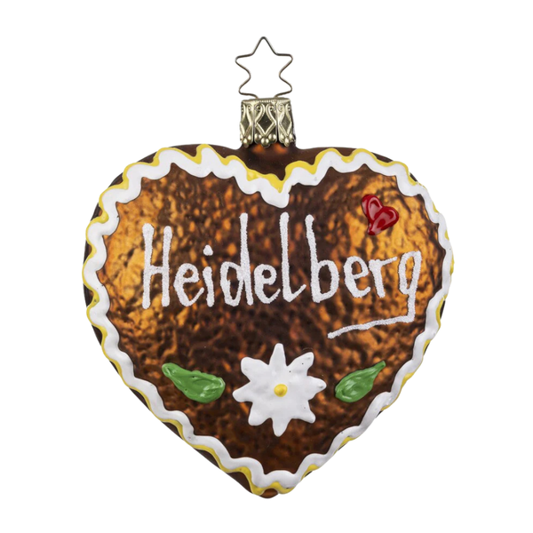 Gingerbread Heart, Heidelberg by Inge Glas of Germany
