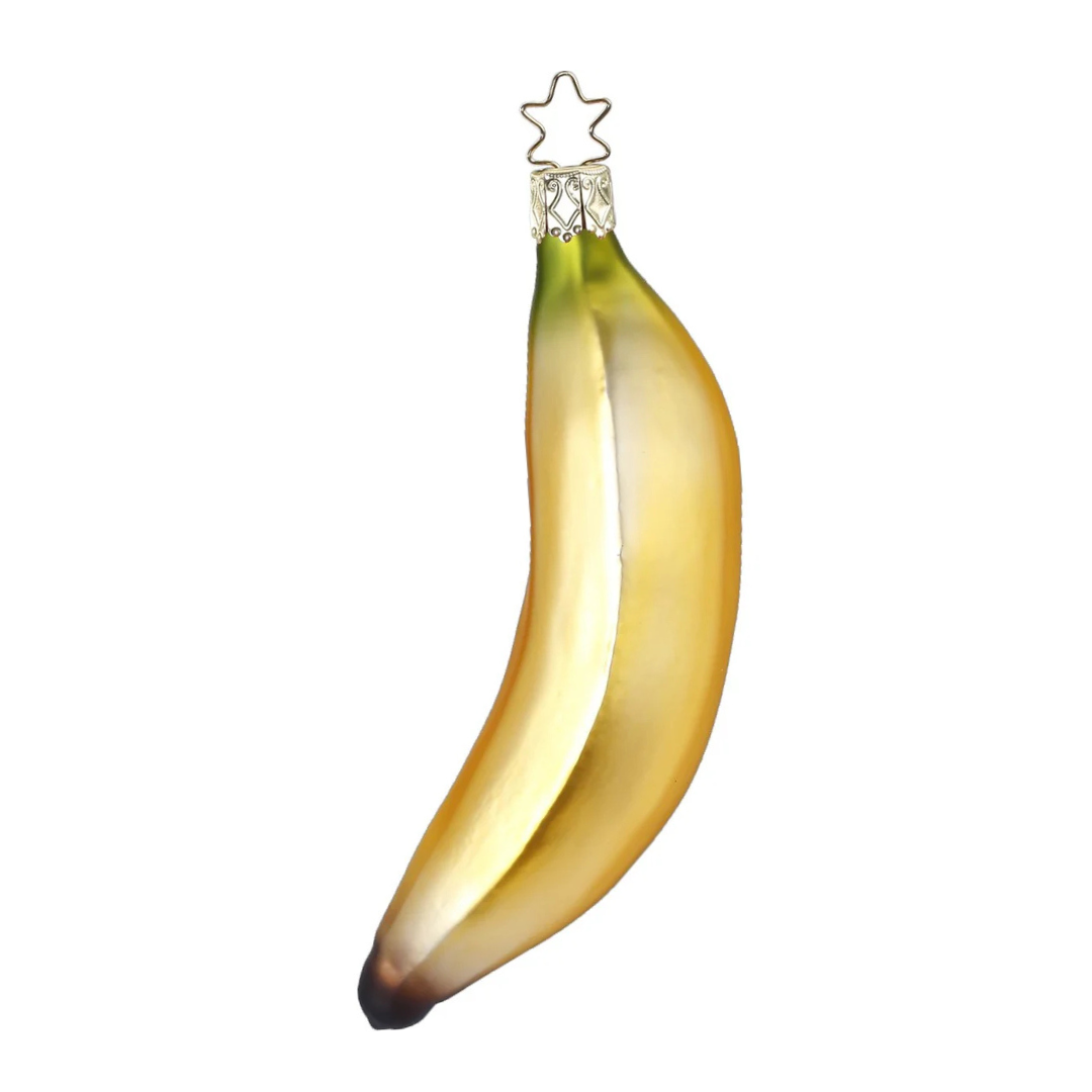 Banana Ornament by Inge Glas of Germany