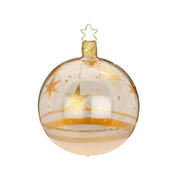 Winter Star Ball, 8cm by Inge Glas of Germany