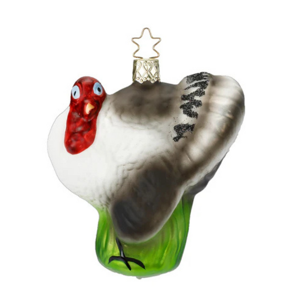 Turkey Trot Ornament by Inge Glas of Germany