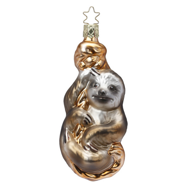 Sloth Ornament by Inge Glas of Germany