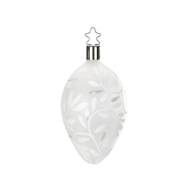 Delightful Egg, 3.2" by Inge Glas of Germany