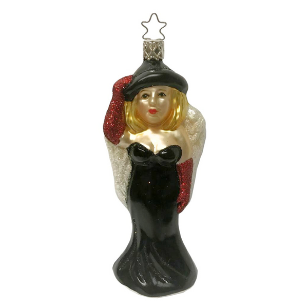 Femme Fatale Ornament by Inge Glas of Germany