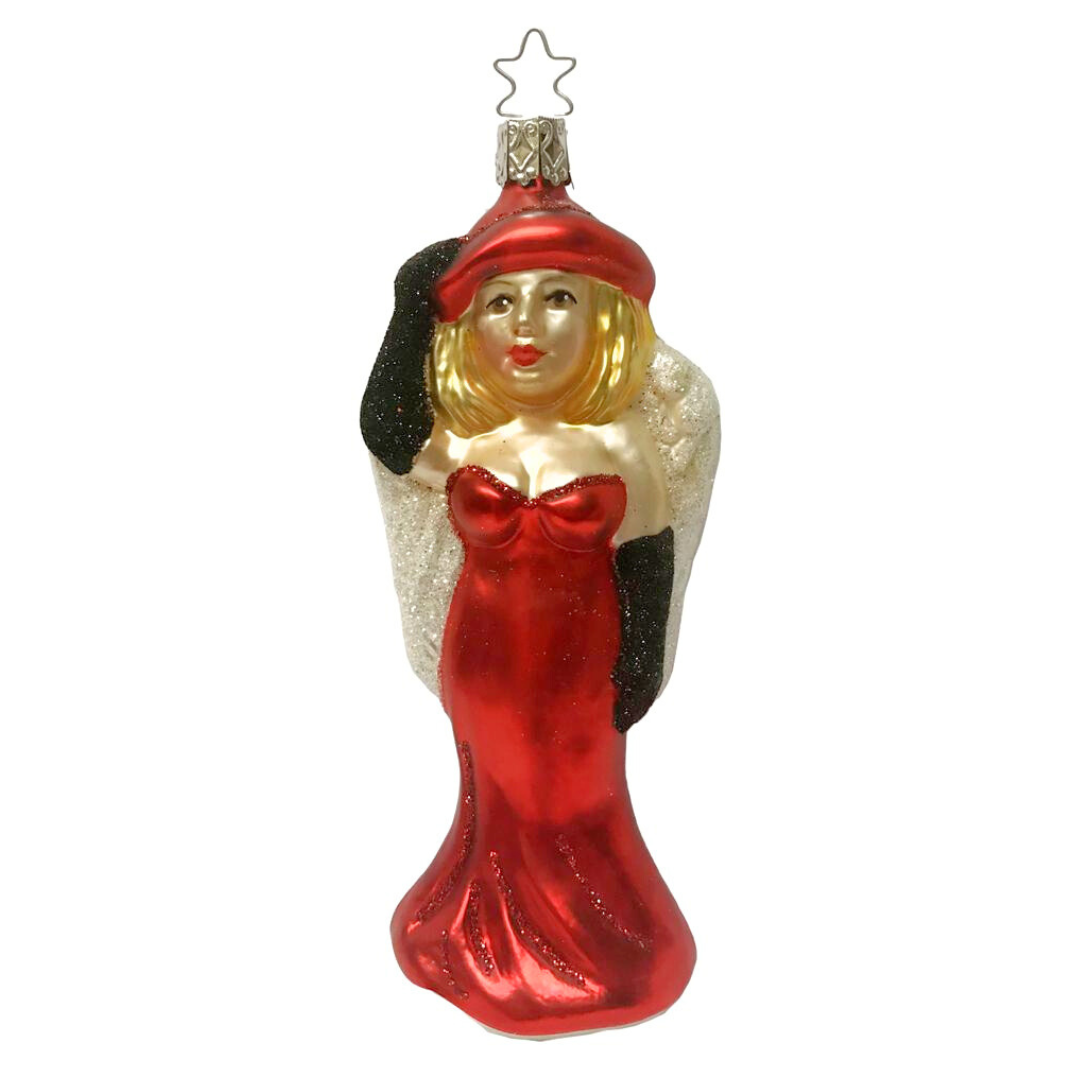 Femme Fatale Ornament by Inge Glas of Germany