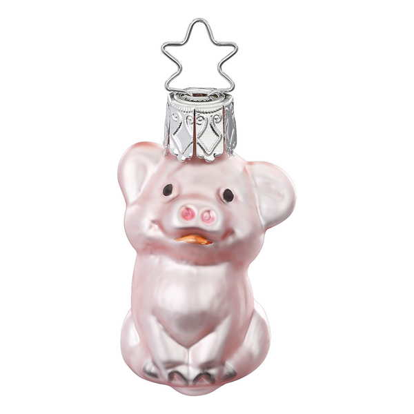 Mini Pig Ornament by Inge Glas of Germany