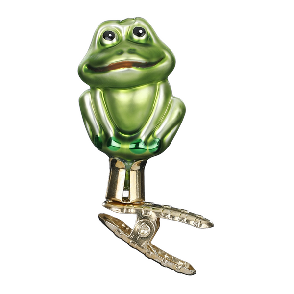 Mini Frog Ornament by Inge Glas of Germany