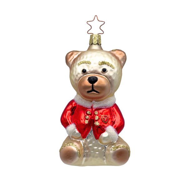 Large Santa Bear by Inge Glas of Germany