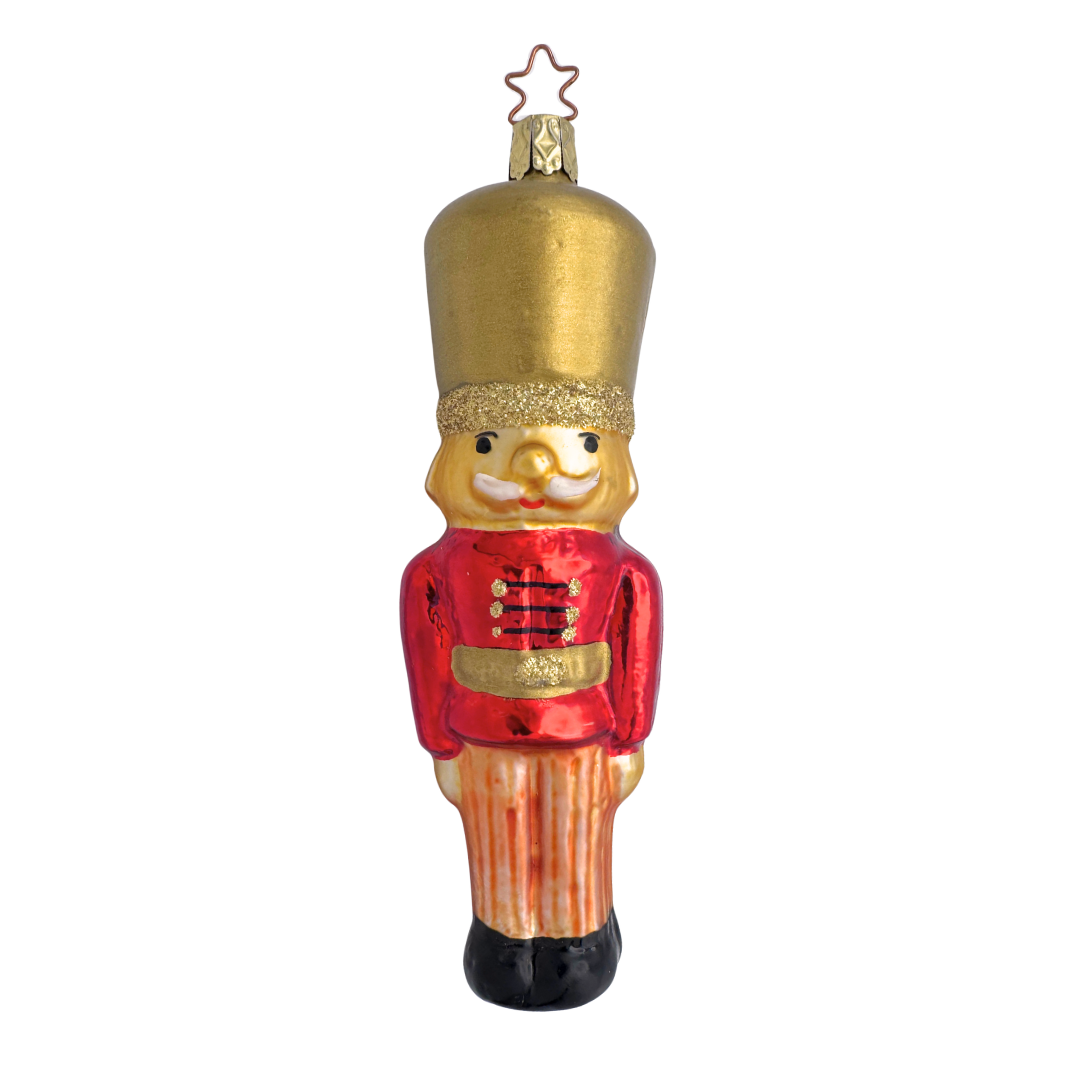 Nutcracker tall red by Inge Glas of Germany
