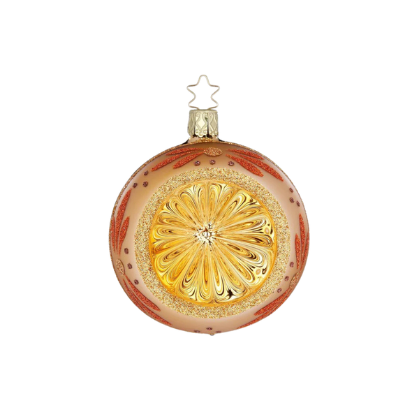 Blossom Glamour Reflector, brocade shiny, 2.4" by Inge Glas of Germany
