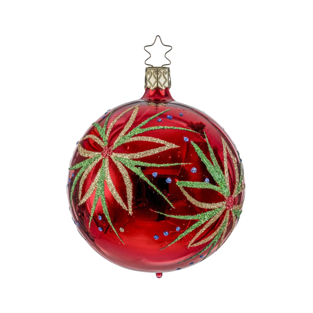 Blossom Magic Ball, red shiny, 3.2