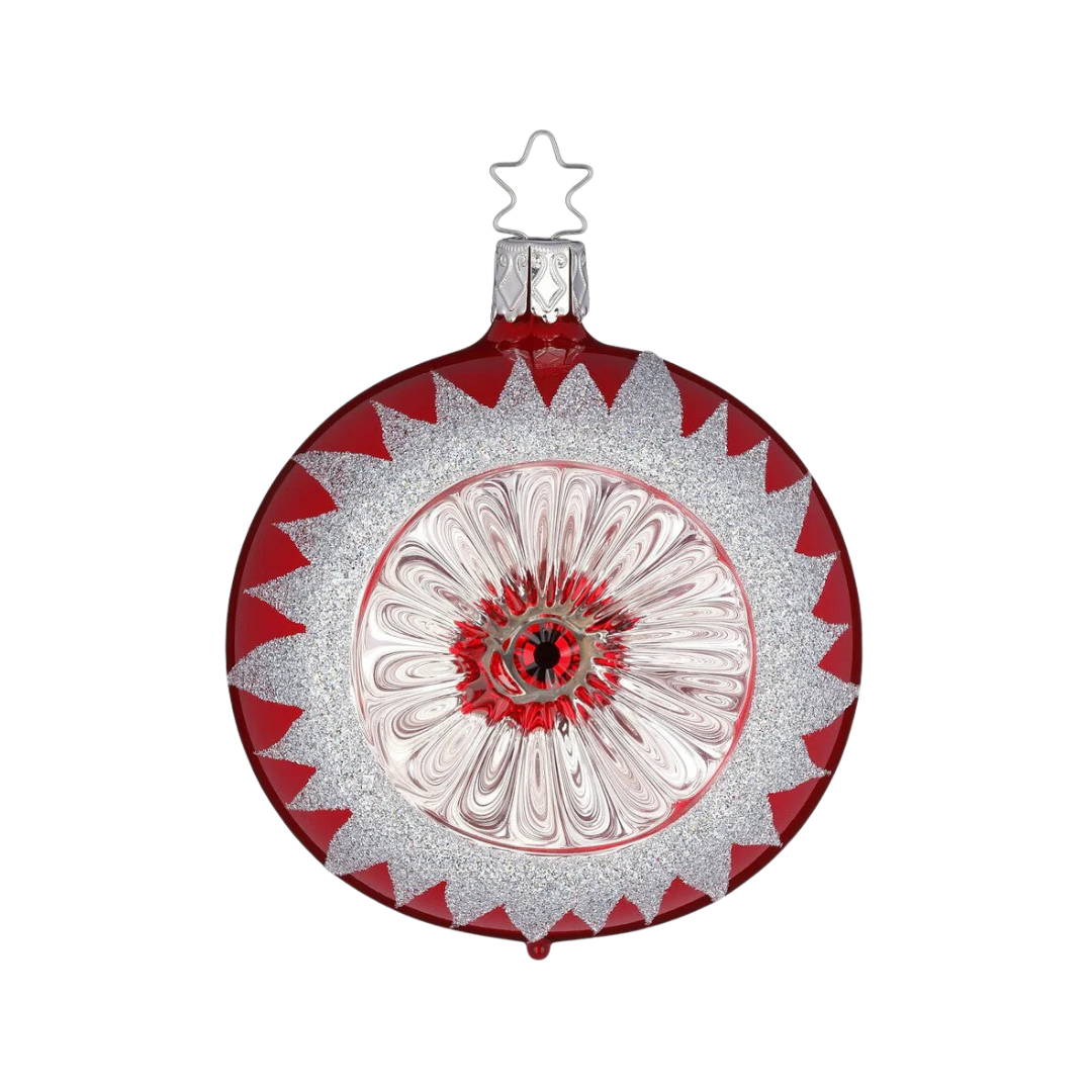 Winter Jewel Reflector, red pearl, 3.2