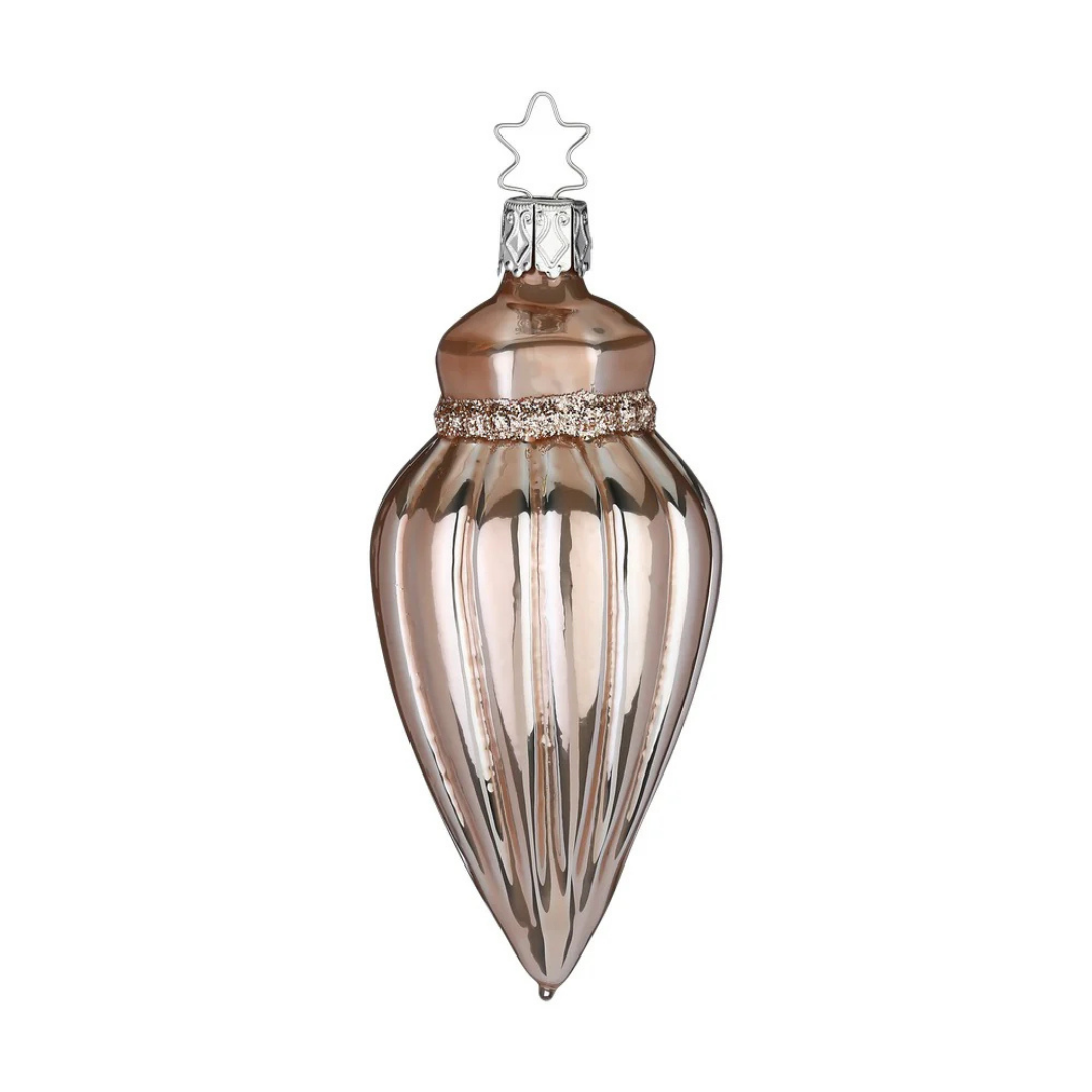 Jewel Ornament, brown by Inge Glas of Germany