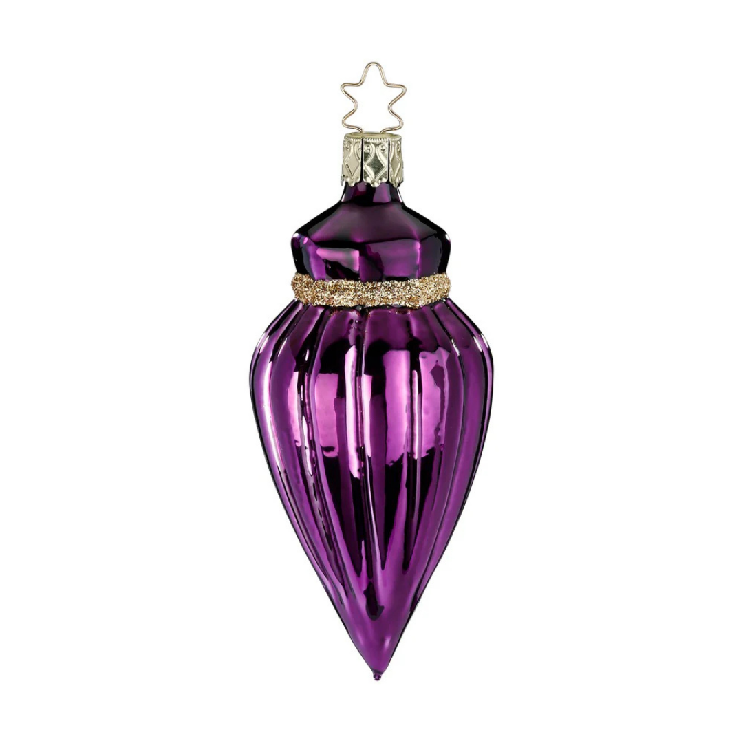 Jewel Ornament, violet by Inge Glas of Germany