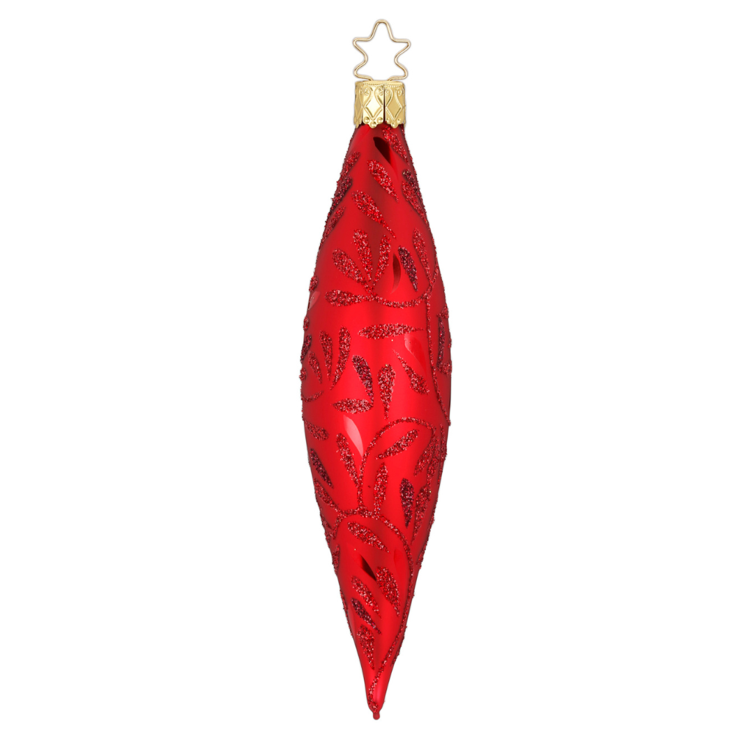 Delights Olive, red matte by Inge Glas of Germany