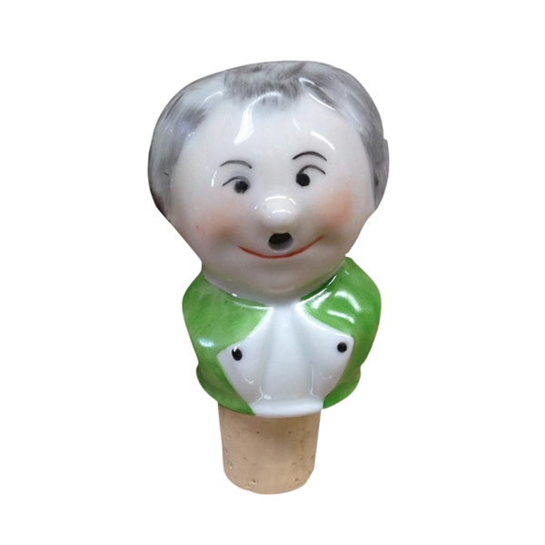 Porcelain Max Schnapps Pourer by Lindner Porcelain