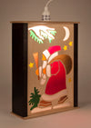 Electric Window Lantern with Santa Claus by Thomas Morgenstern
