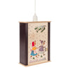 Electric Window Lantern with Santa and Children, small by Thomas Morgenstern