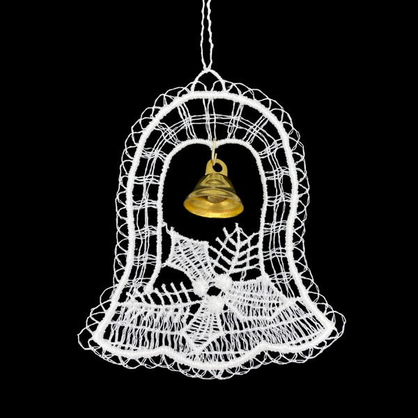 Bell with Brass Bell Ornament by Stickservice Patrick Vogel