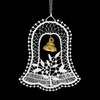 Bell with Brass Bell Ornament by Stickservice Patrick Vogel