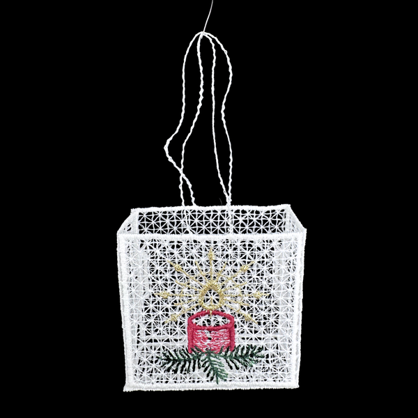 Lace Bag Ornament, Candle by StiVoTex Vogel