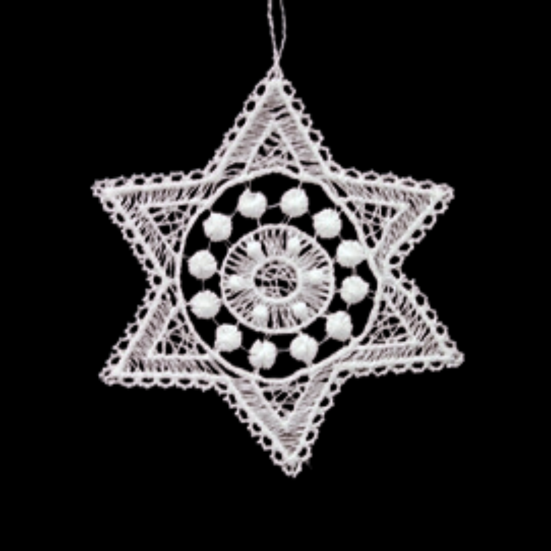 Star Snowflake Ornament by StiVoTex Vogel